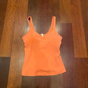 NEVER WORN Lululemon Align Top (Waist Length) Strawberry Cream Size 6
